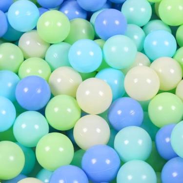 Imagem de TRENDBOX 100 Peças De Bolinhas Plástico Coloridas Misturadas Para Piscina, Cercadinho, Bebês, Crianças, Festas Aniversário