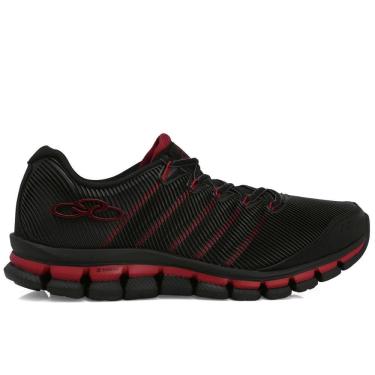 Imagem de Tênis Olympikus Dynamic Preto E Vermelho