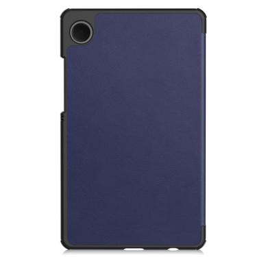 Imagem de Compatível com Samsung Galaxy Tab A9 Case SM-X110 8,7 polegadas Case Tri-Fold Smart Tablet Case, Capa protetora leve Hard PC Back Shell Slim Case Multi-View Angles, Auto Wake Sleep(Blue)