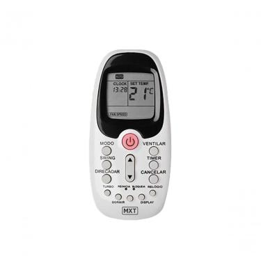 Imagem de Controle Remoto Mxt 01308 Para Ar Condicionado Midea Estilo