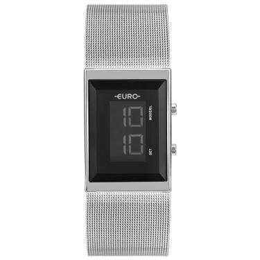 Imagem de Relógio Euro Feminino Fashion Fit Glam Prata - Eubjf313ab-4k