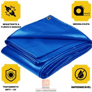 Imagem de LONA MULTIUSO DE POLIETILENO 300 MICRAS 9x4 - Alterosa Lonas