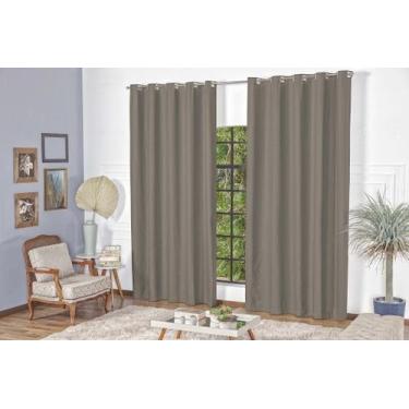 Imagem de Cortina Flamê - Casa Artuz, 3m, Chumbo