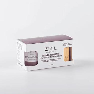 Imagem de Kit shampoo para todos os tipos de cabelos + case de bambu 65gr