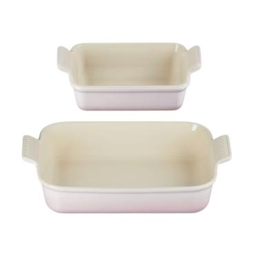 Imagem de Jogo de 2 Travessas Heritage 19 e 26 cm Shell Pink