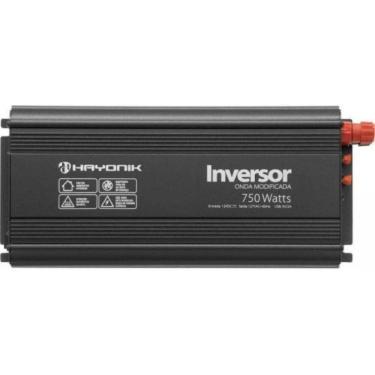 Imagem de Inversor De Onda Modificada 750W 12Vdc/127V Pw12-1 Hayonik
