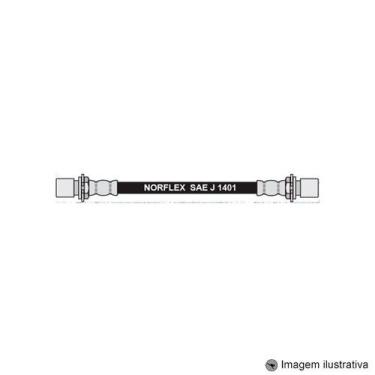 Imagem de Flexivel do Freio Traseiro 355mm Hillux 4X4 Traseiro Ln107 96 / ... - 