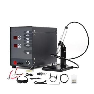 Imagem de CNAOHGHN Kit De MáQuina De Solda Permanente De Joias De 100 W, Soldador De Arco De Pulso De 110 V/220 V Para Soldagem A Ponto De Joias, Kit De MáQuina De Solda De Joias