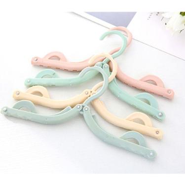 Imagem de Kit 5 Cabides Dobrável Para Viagem Retrátil Portátil Hotel