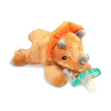 Imagem de Porta-chupeta para bichos de pelúcia RAZBABY RazBuddy Triceratops