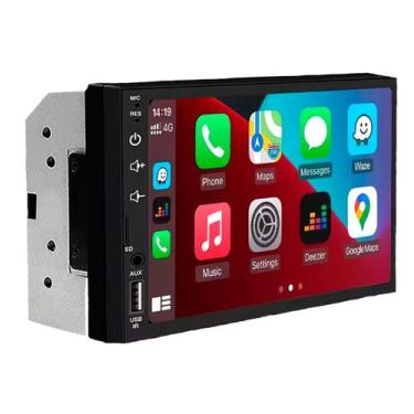 Imagem de Multimídia MP5 7 Light Touch ET-MP5 24 com CarPlay Android Auto Blueto