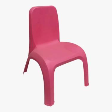 Imagem de Cadeira Plástica Infantil Rosa - Gibafer