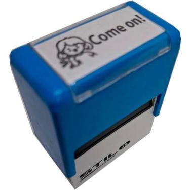 Imagem de Carimbos para professores - inglês - come on! - Stilo