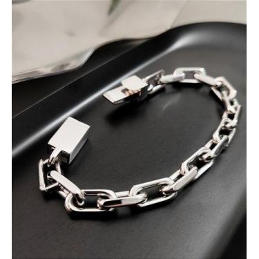 Imagem de Pulseira Torion elite com fecho box aço inoxidável - no-brand