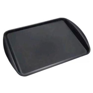 Imagem de Kit Jogo 3 Bandeja refeitório para Fast Food , cozinha e Cafe Plástica