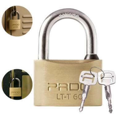 Imagem de Cadeado Lt-t60mm C/ 2 Chaves Tetra Alta Proteção Seguro Pado