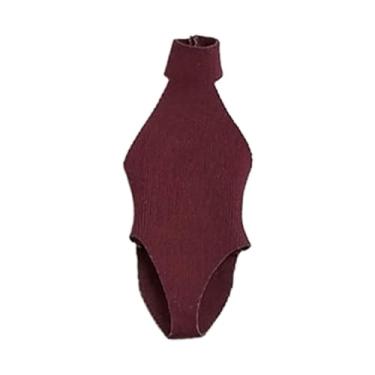 Imagem de predolo Roupas para bonecos de ação em escala 1/12, acessórios para fantasias, trajes de banho, cosplay, roupas em miniatura para vestir para bonecos de 6, Vermelho Escuro