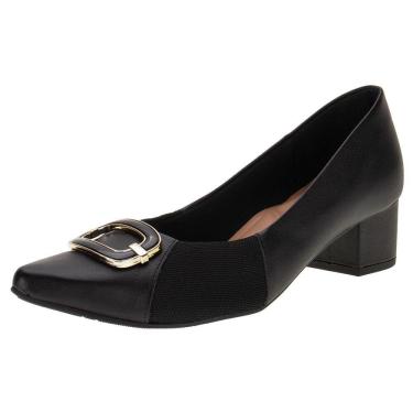 Imagem de Sapato Feminino Salto Grosso Usaflex Mm0503