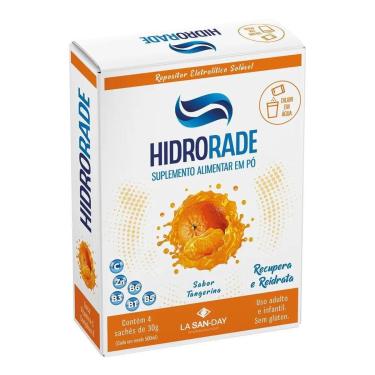 Imagem de Hidrorade Sachê Sabor Tangerina 4 Unidades de 30g La San Day-Unissex