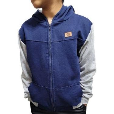 Imagem de Blusa Frio Flanelada Juvenil Masculina Roupa Jovem Qualidade - Paraíso