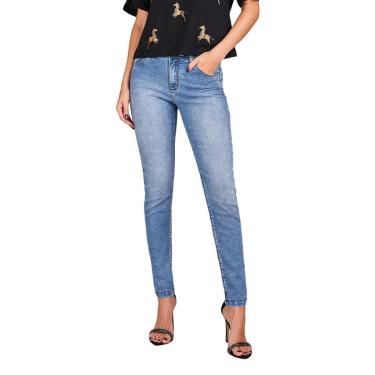 Imagem de Calça Feminina Lado Avesso Jeans Jegging - L121003-Feminino