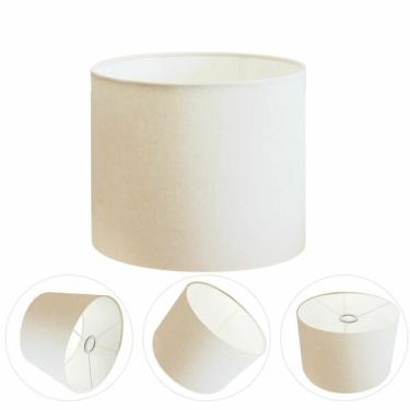 Imagem de Cúpula Abajur Cilíndrica Cp-8011 Ø30x21cm Branco