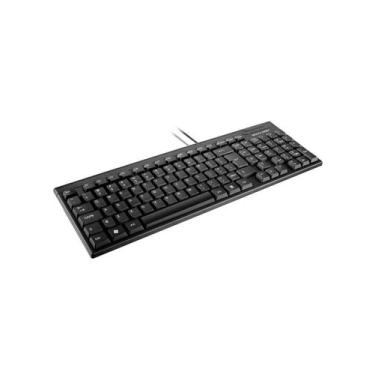 Imagem de Teclado Multilaser Basico Slim Pto Usb Tc193