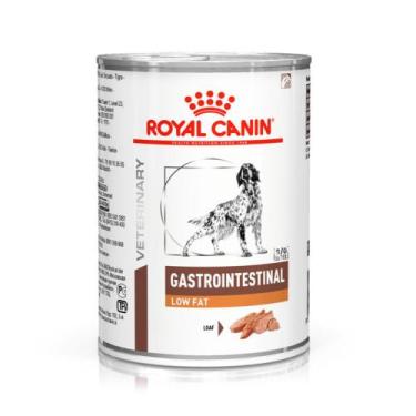 Imagem de Ração Úmida Royal Canin Lata Gastrointestinal Low Fat para Cães - 420 
