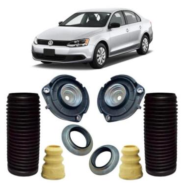Imagem de Kit Coxim Batente Amortecedor Dianteiro Jetta Tsi 2012/... - Solupe Pa