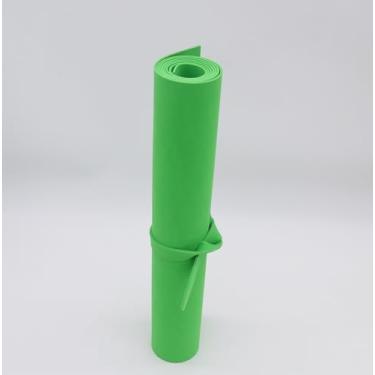Imagem de OISAKLD Espuma EVA verde claro 2 mm-10 mm 13,7" × 39" folha de espuma artesanal 74 kg/m³ espuma cosplay para artesanato modelo cosplay 2 mm