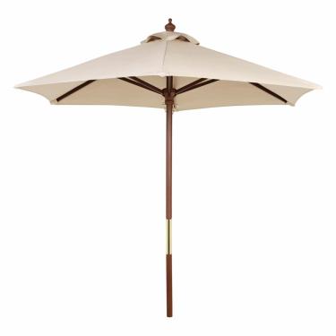 Imagem de Ombrelone Tramontina Em Madeira e Poliéster Bege 1,8m 14583081
