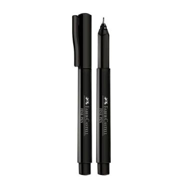 Imagem de Caneta fine pen 0.4 preto - faber castell