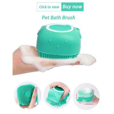 Imagem de Esponja De Banho Silicone Com Dispenser Massageador - Nibus