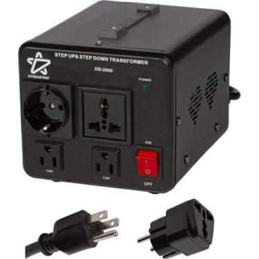 Imagem de Conversor de tensão e transformador Dynastar 110-220 a 220-240V - Inte