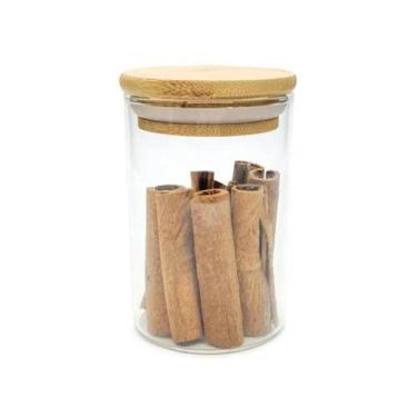 Imagem de POTE DE MANTIMENTOS DE 110ML COM TAMPA DE BAMBU - OIKOS  Ean :79081925