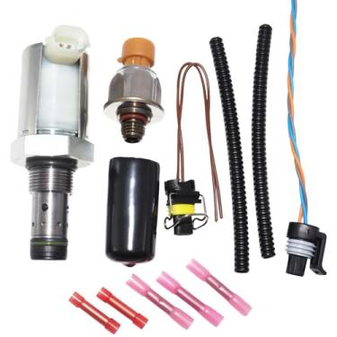 Imagem de OSKYUO Válvula IPR 6.0 Powerstroke Injection Pressure Regulator & ICP Sensor and Pigtail 5C3Z9C968CA Compatível com Ford E-350 F-250 F-350 E-450 Super Duty Excursion 5.4L 6.0L 6.8L V8 V10 Diesel
