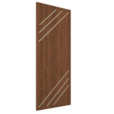 Imagem de Porta De Madeira Frisada U.v 210cm X 80cm - R30k Imbuia