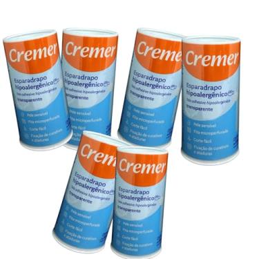 Imagem de Esparadrapo Transparente 10cmX4,5m curativo-6 Unidades