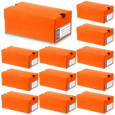 Imagem de Mini caixas de tênis Fullhawl, 12 conjuntos para lembrancinhas