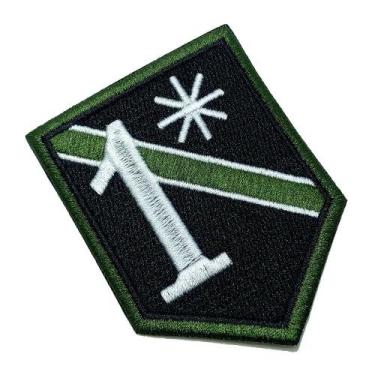 Imagem de M0110T03 One Ass to Risk Patch Bordado Termo Adesivo Costura - BR44