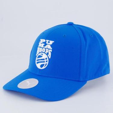 Imagem de Boné Puma Basketball Pro BB Azul, Único
