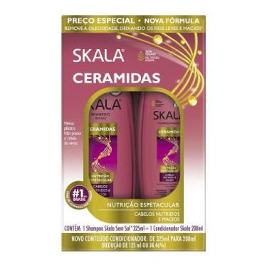 Imagem de Kit Shampoo 325ml + Condicionador Skala Ceramidas Plus 200ml