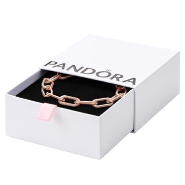 Imagem de PANDORA Pulseira de corrente Me Medium-Link – Joias femininas – Inclui caixa de presente, 16.5 cm (Pack of 1), Metal, Sem Pedra Preciosa