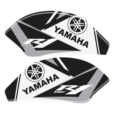 Imagem de Adesivo Protetor Yzf R1 2009/10 Para Lateral Resinado - Cromo Sign