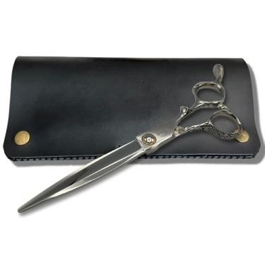 Imagem de Tesouras de corte de cabelo para barbeiros e estilistas mestres - Tesoura de cabelo profissional Shihan Shears para corte úmido ou seco - Aço japonês - VG10 (Meister 6,75 polegadas)