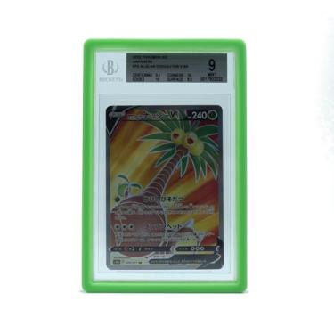 Imagem de ProGuard Cards Protetor de laje BGS para cartões BGS de classificação padrão | Proteção de encaixe exato | Absorção de choque | Acabamento fosco, Verde, Acabamento fosco