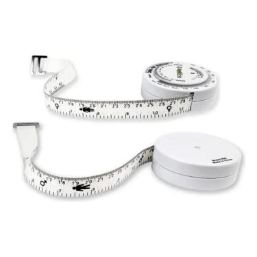 Imagem de 2X Trena Antropométrica Fita Métrica Corporal 200Cm Disco Im