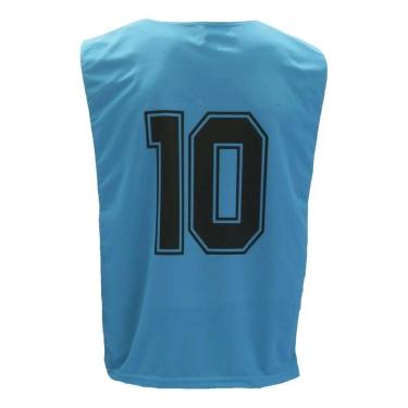 Imagem de 2X Coletes De Futebol Numerado - Kit 10 Pcs