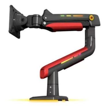 Imagem de Suporte Gamer Vermelho Monitor Nb L50 Led 32 A 60 Articulado - North B