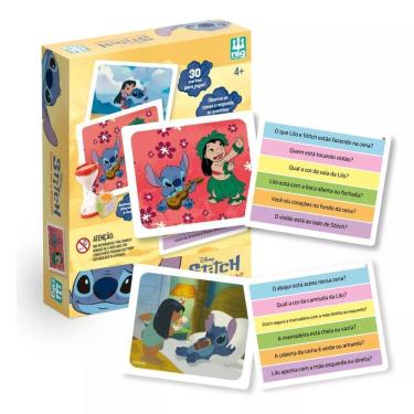 Imagem de Jogo Educativo Quem Viu O Stitch 4121 - Nig Brinquedos